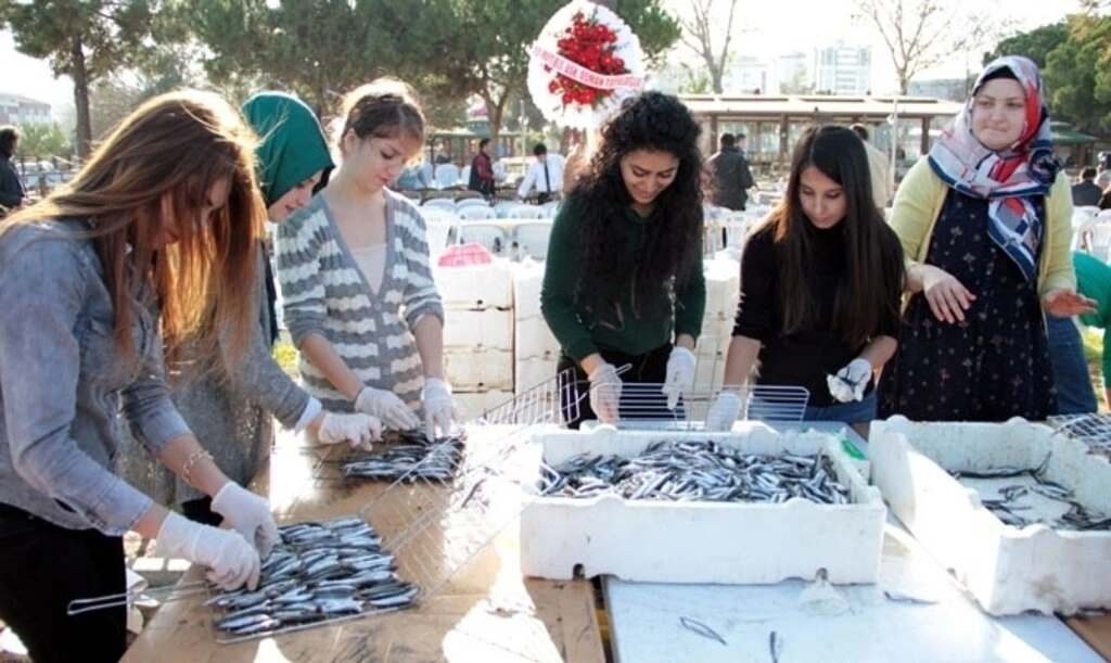 Atakum'da Hamsi festivalinde 3 ton hamsi ikram edildi - Resim 8