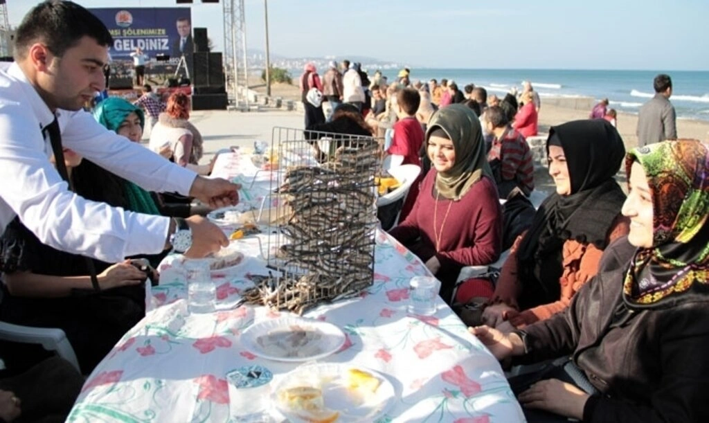 Atakum'da Hamsi festivalinde 3 ton hamsi ikram edildi - Resim 10