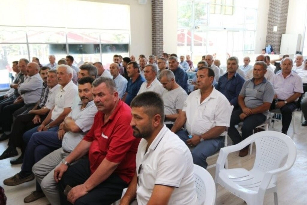 BAŞKANLAR VE MUHTARLAR ELELE GÜNDEM: BAFRA - Resim 12