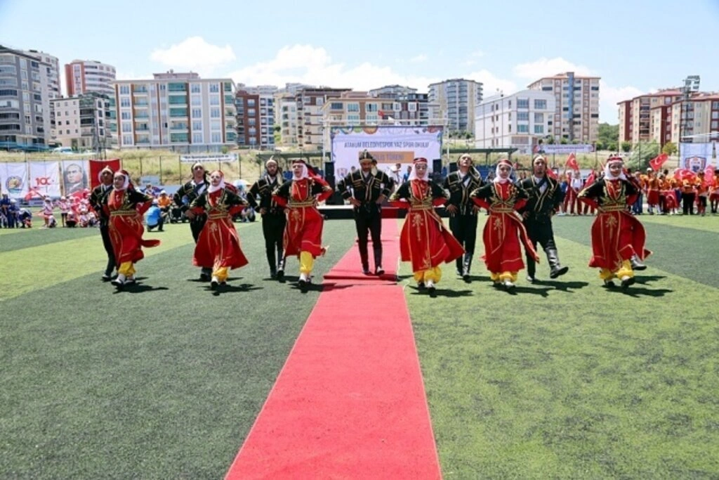 Atakum Belediyespor'da görkemli açılış - Resim 12