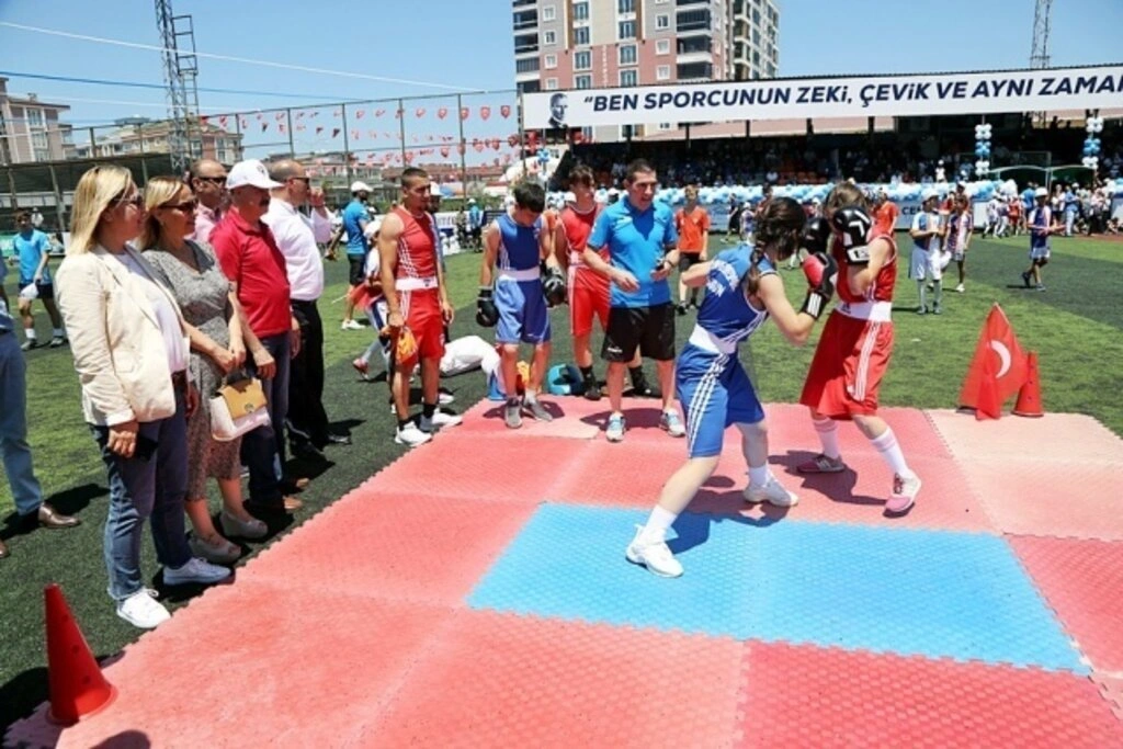 Atakum Belediyespor'da görkemli açılış - Resim 13