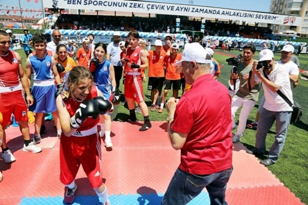 Atakum Belediyespor'da görkemli açılış - Resim 16