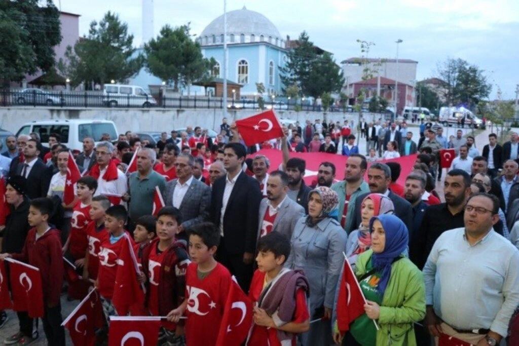 Kavak İlçesi'nde 15 Temmuz programı - Resim 3