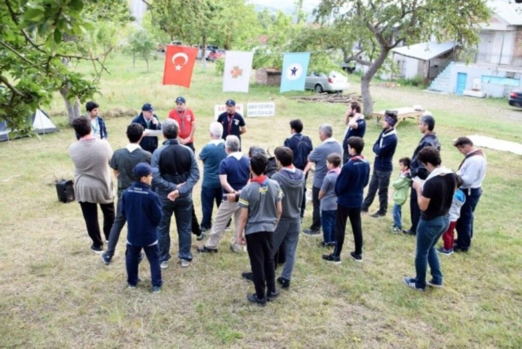 Samsun Yıldız Gençlik'ten Baba Oğul İzci Kampı - Resim 6