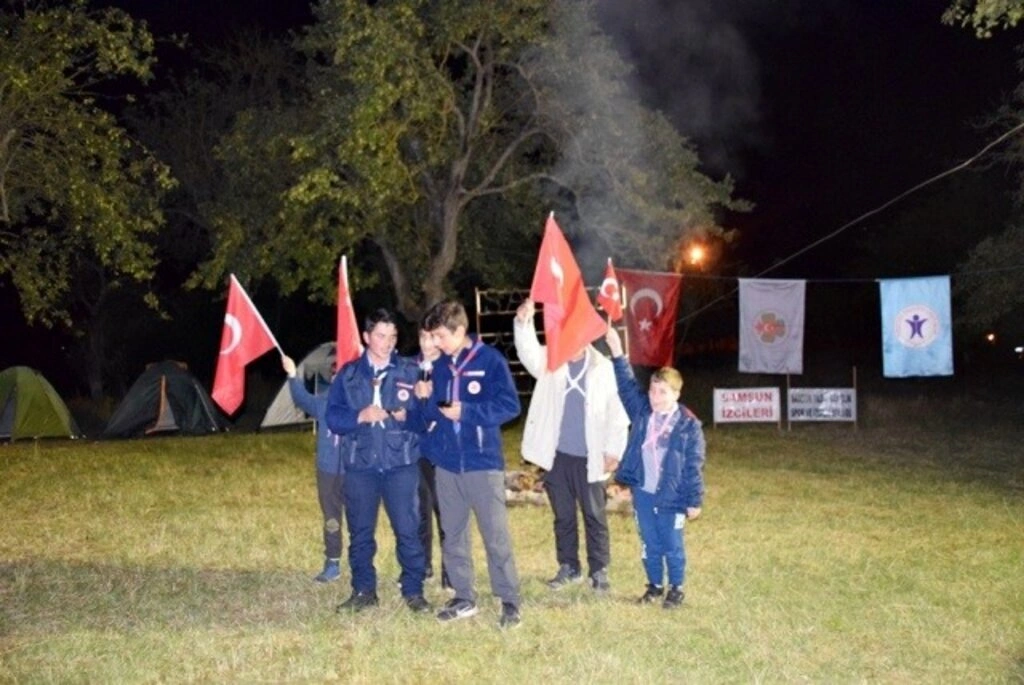 Samsun Yıldız Gençlik'ten Baba Oğul İzci Kampı - Resim 13
