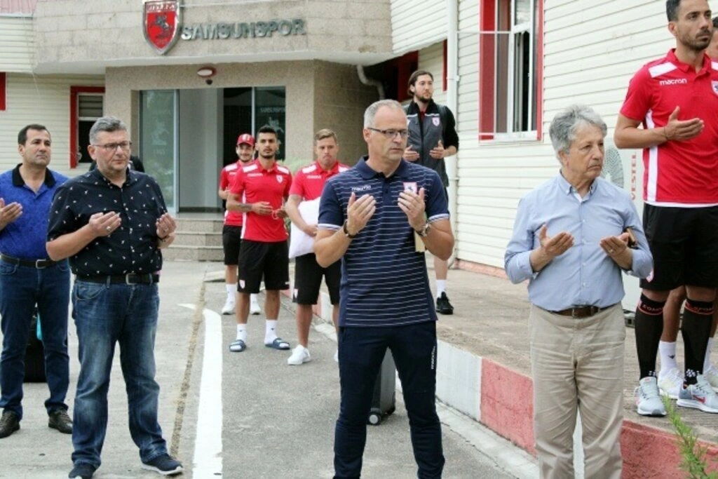 Samsunspor dualarla Bolu'ya hareket etti - Resim 6