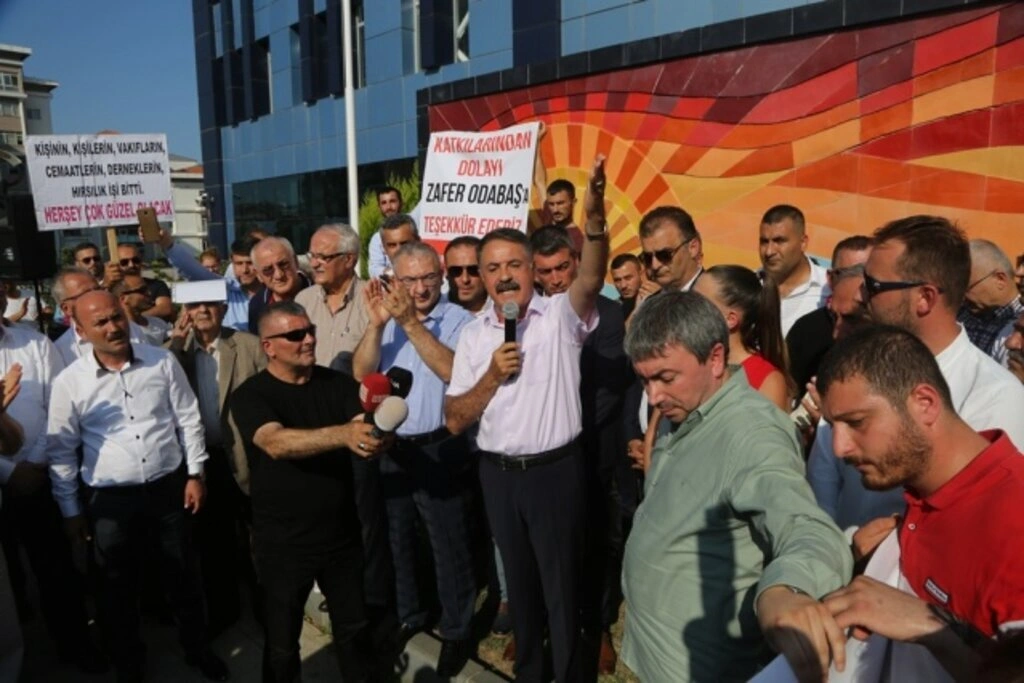 Atakum Belediye Başkanı Cemil Deveci'ye destek eylemi - Resim 5