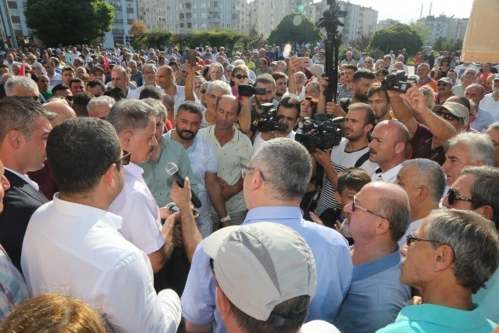 Atakum Belediye Başkanı Cemil Deveci'ye destek eylemi - Resim 6