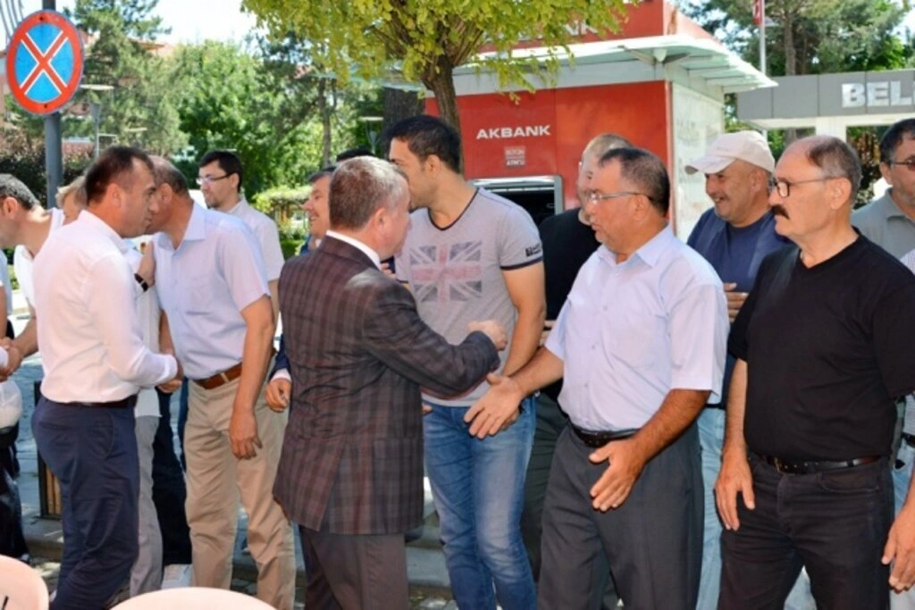 Havza'da Kurban Bayramı Bayramlaşma Merasimi - Resim 3