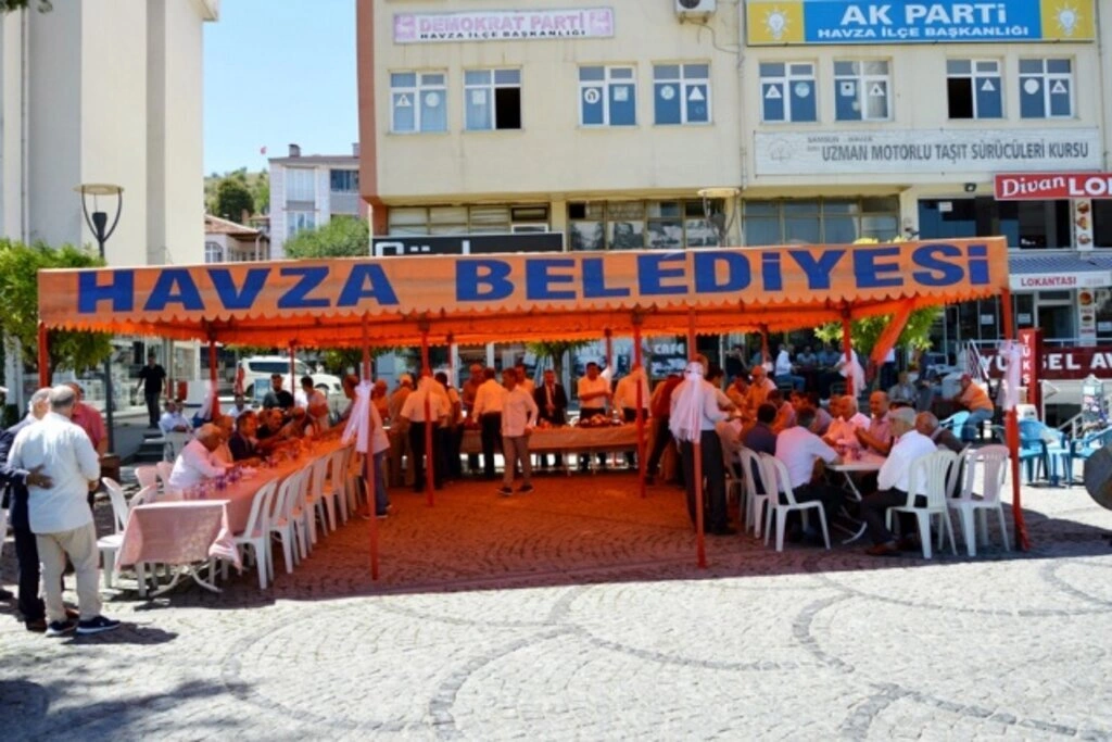 Havza'da Kurban Bayramı Bayramlaşma Merasimi - Resim 4