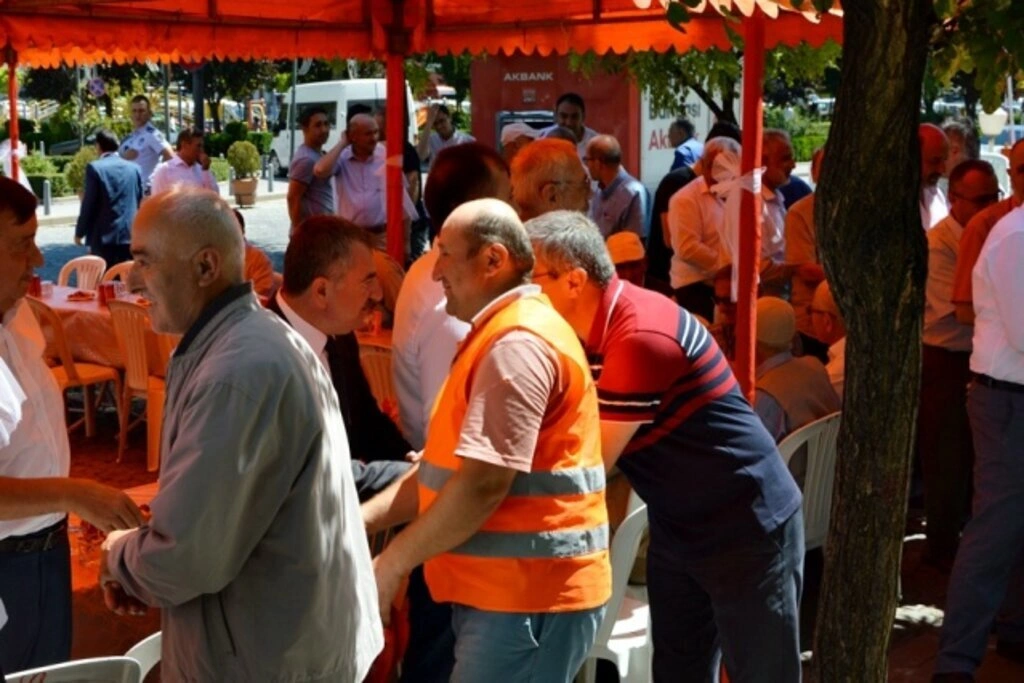 Havza'da Kurban Bayramı Bayramlaşma Merasimi - Resim 5