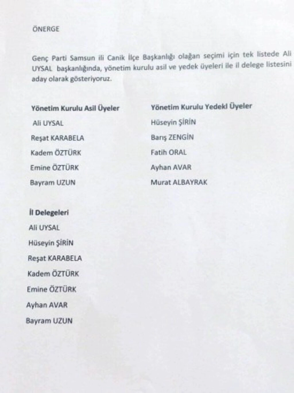 Genç Parti Canik İlçe konresi yapıldı - Resim 3