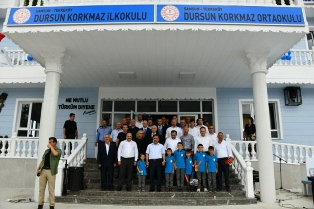 Dursun Korkmaz İlkokulu ve Ortaokulu Tekkeköy'de açıldı - Resim 12