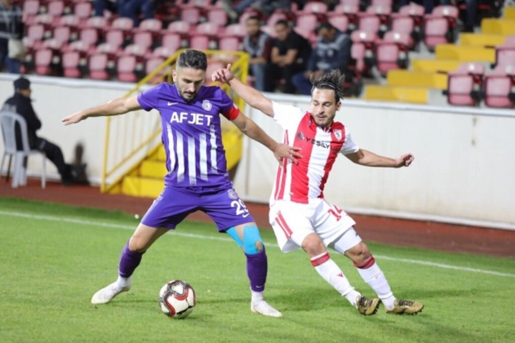 Afyonspor Samsunspor maç fotoğrafları - Resim 8