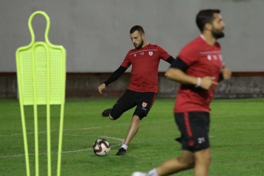 Samsunspor Kırklarelispor maçı hazırlıklarına başladı - Resim 2