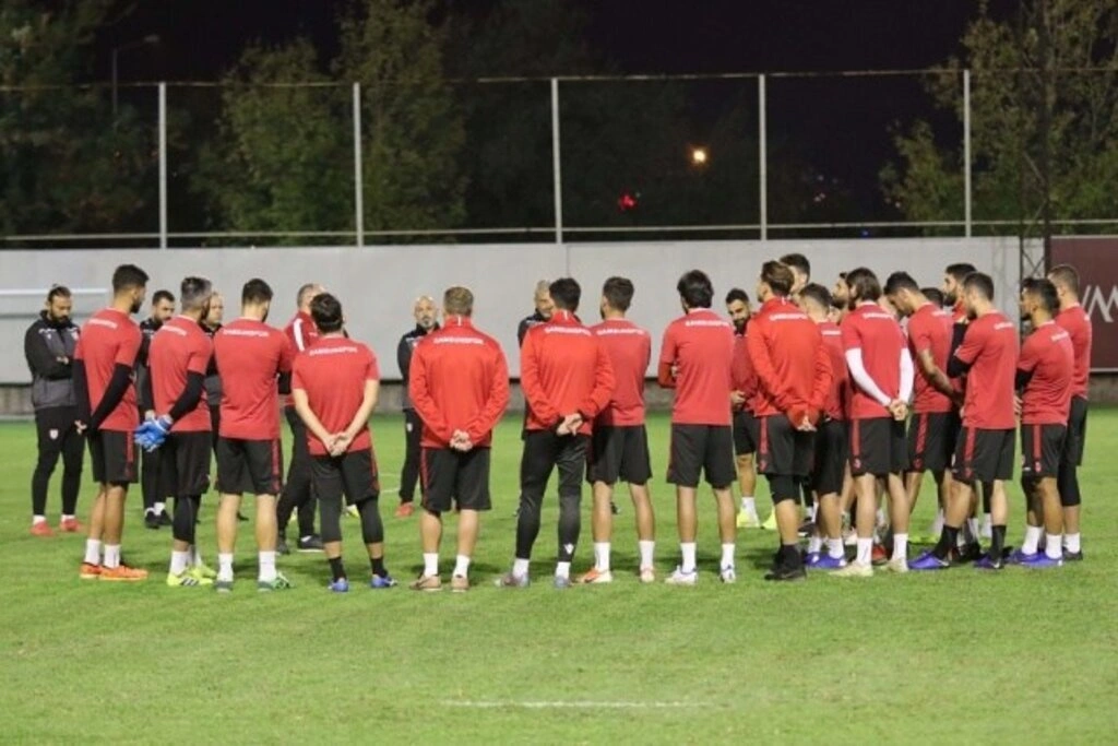 Samsunspor Kırklarelispor maçı hazırlıklarına başladı - Resim 4