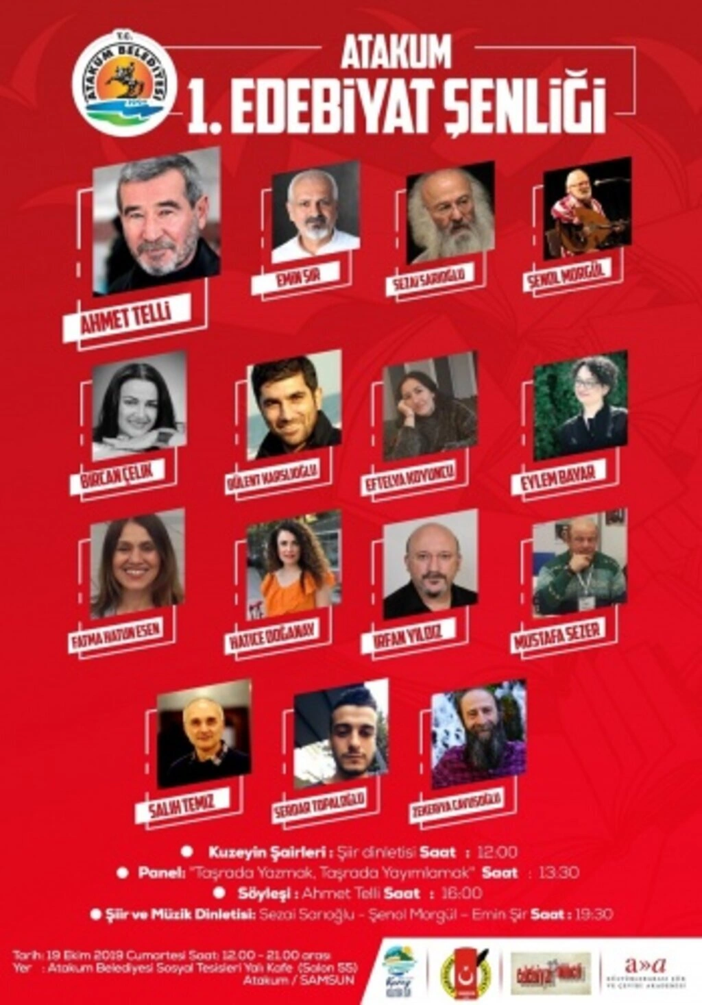 Atakum’da Edebiyat Rüzgarı Esecek! - Resim 1