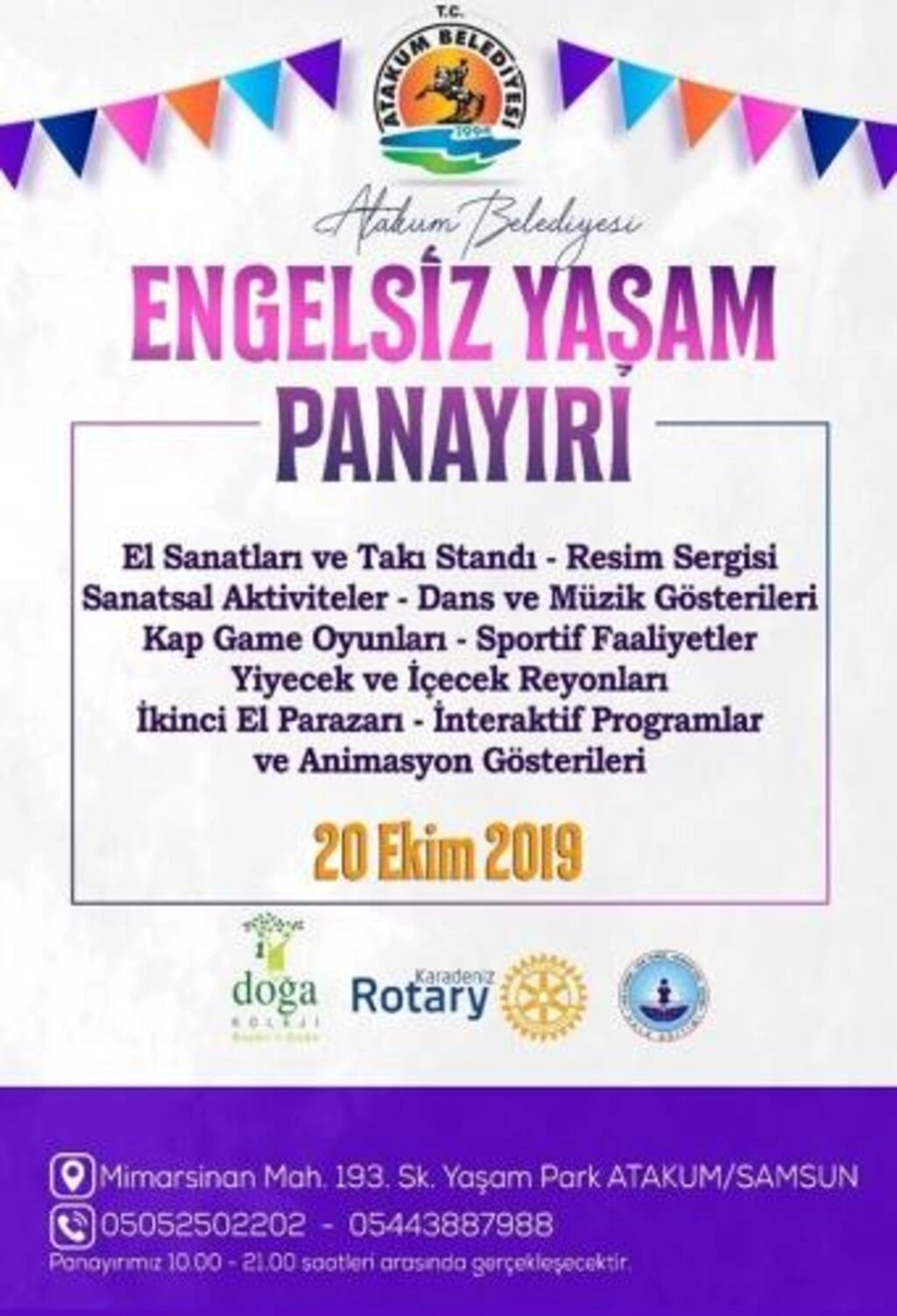 Atakum’da 'Engelsiz Yaşam Panayırı' - Resim 1
