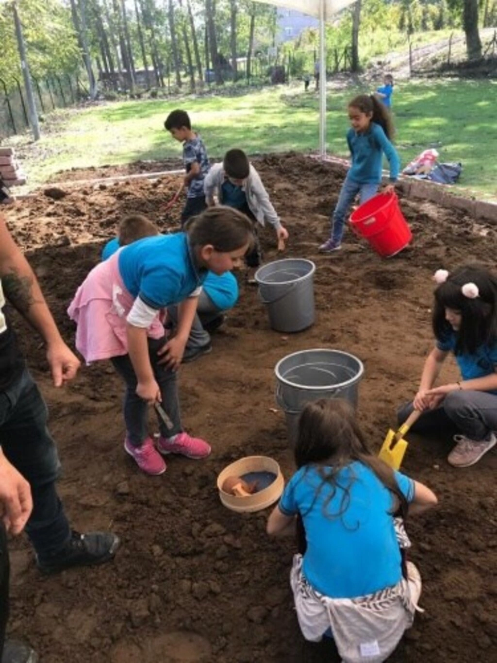 OMÜ Arkeoloji Bölümü TÜBİTAK Bilim Şenliği’nde Çocukları Eğitim - Resim 5