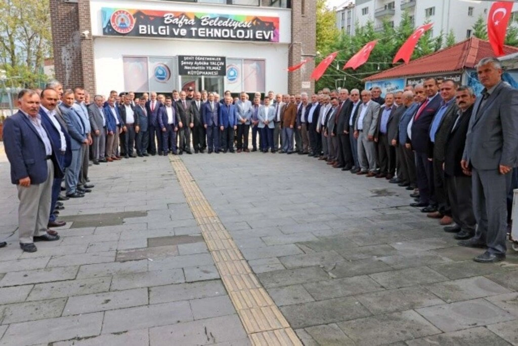 BAFRA'DA MUHTARLAR GÜNÜ KUTLANDI - Resim 10