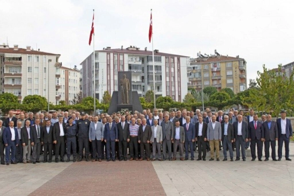 BAFRA'DA MUHTARLAR GÜNÜ KUTLANDI - Resim 13