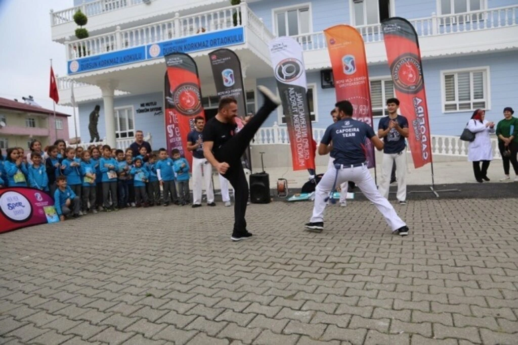 Tekkeköy Gökçe Karaoğlan Ortaokulu'nda ödüllü spor etkinliği - Resim 4