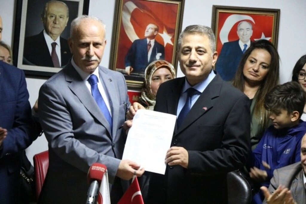 MHP İlkadım ve Canik'te bayrak değişimi yapıldı - Resim 5