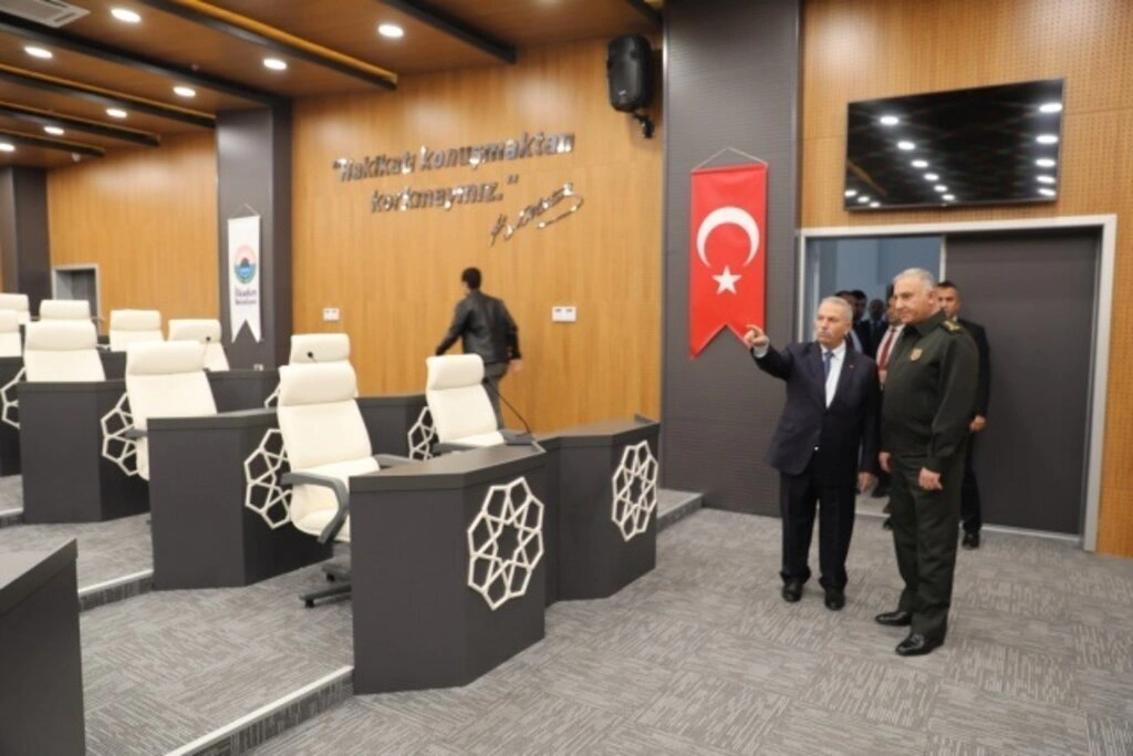 Samsun Garnizon Komutanı Üstün'den İlkadım Belediyesi'ne ziyaret - Resim 6