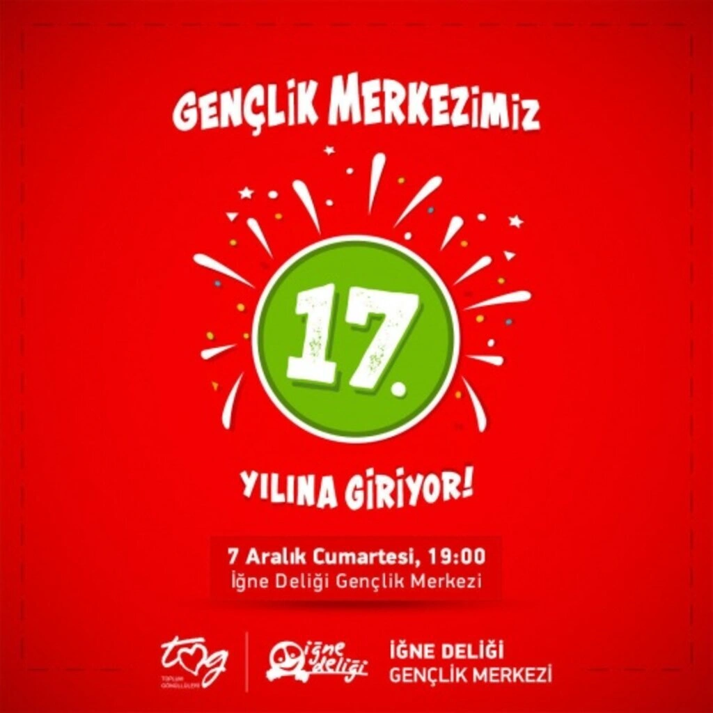 İğne Deliği Gençlik Merkezi 17. Yaşını kutlamaya hazırlanıyor - Resim 1