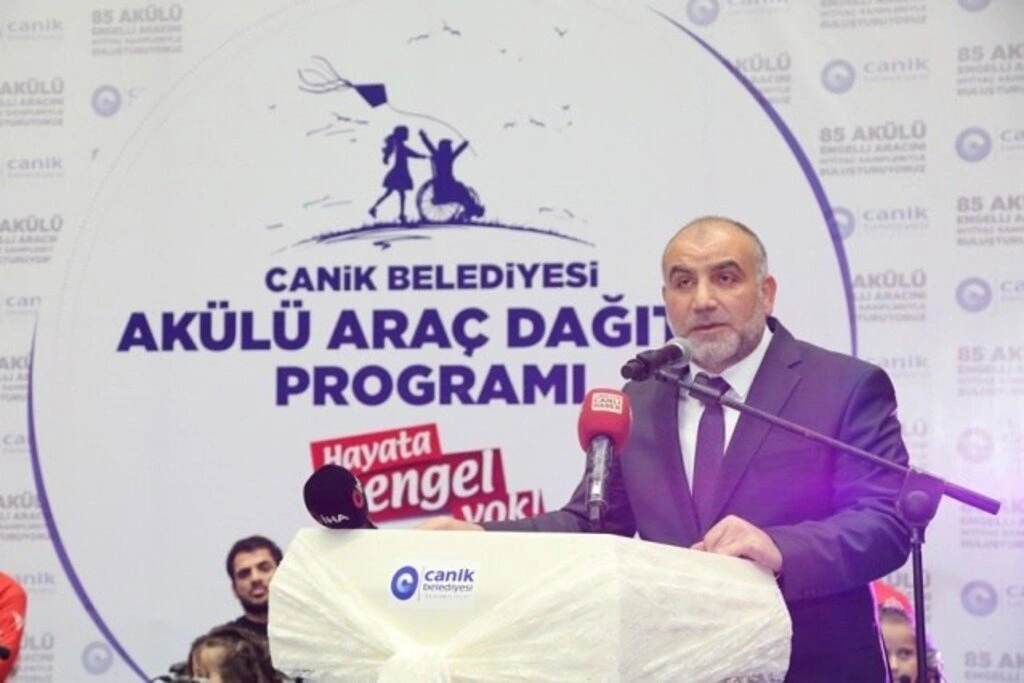 Canik’te 85 Akülü Engelli Aracı sahipleriyle buluştu - Resim 1