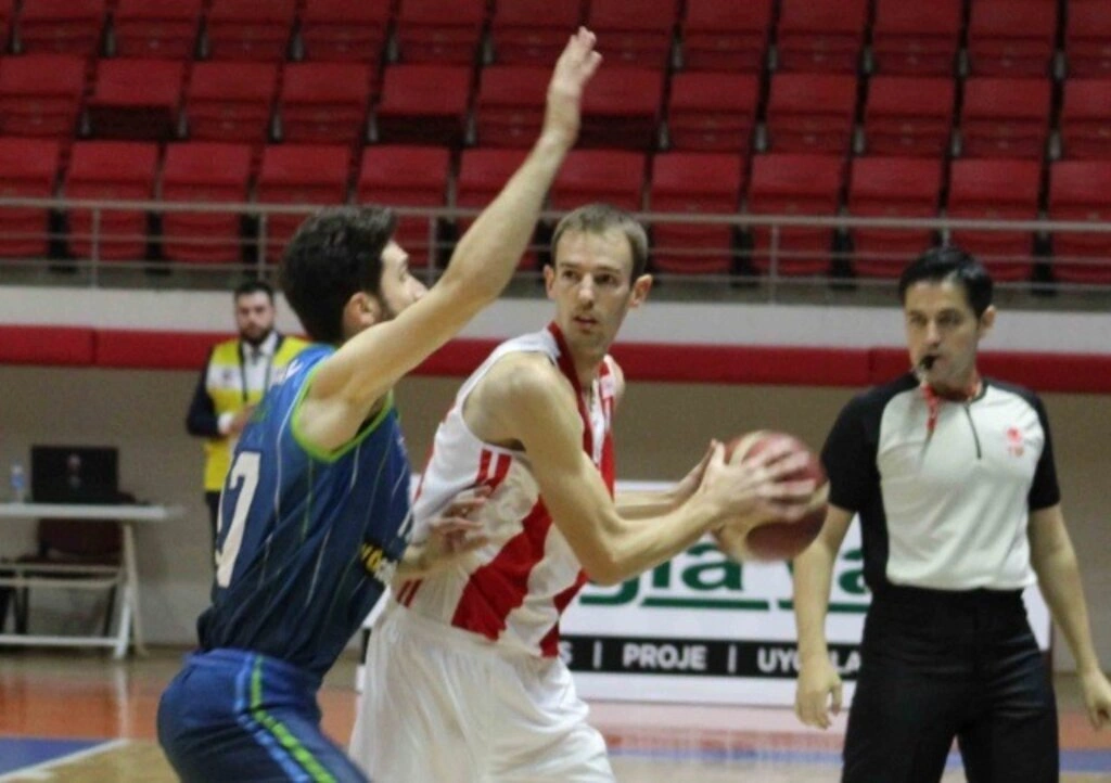Samsunspor Basket Balıkesir'e mağlup - Resim 1