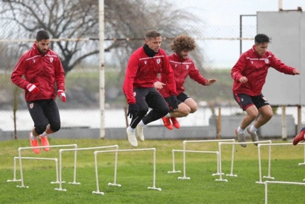 Samsunspor Gümüşhanespor maçının hazırlıklarını sürdürüyor - Resim 2