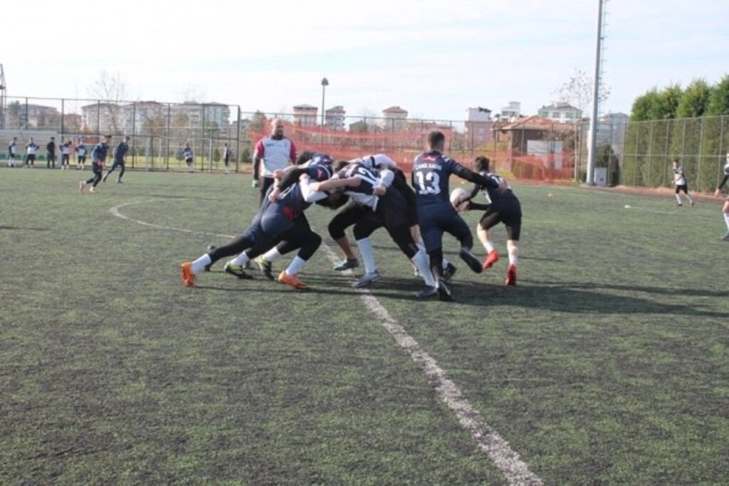 Samsun U18 Erkek Ragbi Takımları sezon önce ilk sınavlarına çıktılar - Resim 6