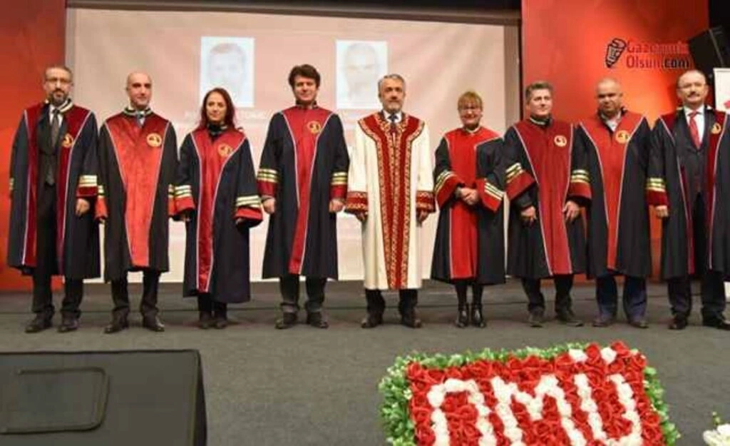 OMÜ’de Aşama Kaydeden Öğretim Üyeleri Biniş Giydi - Resim 7