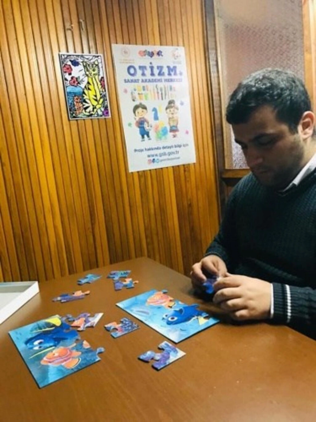 Samsun'da Otizmli Çocuklar müzik eğitimi alarak şarkı söylüyorlar - Resim 4