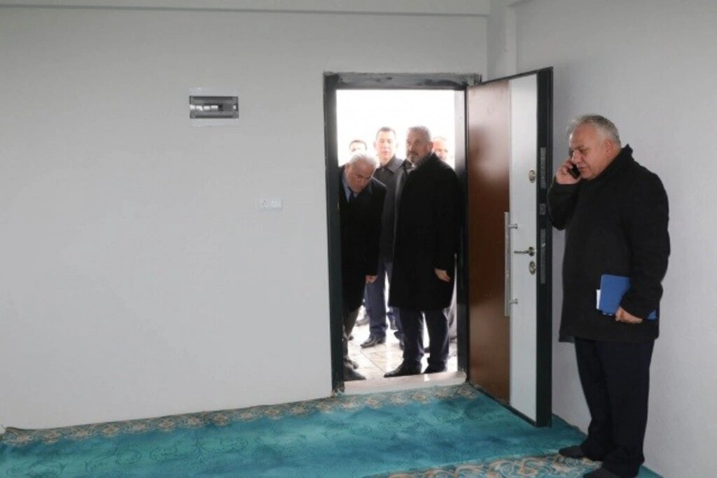 Bafra Yakıntaş Mezarlığı Mescidi dualarla açıldı - Resim 2