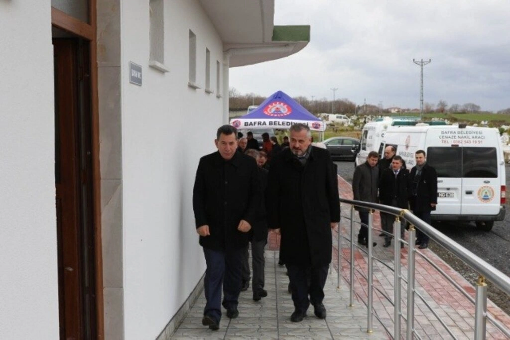 Bafra Yakıntaş Mezarlığı Mescidi dualarla açıldı - Resim 4