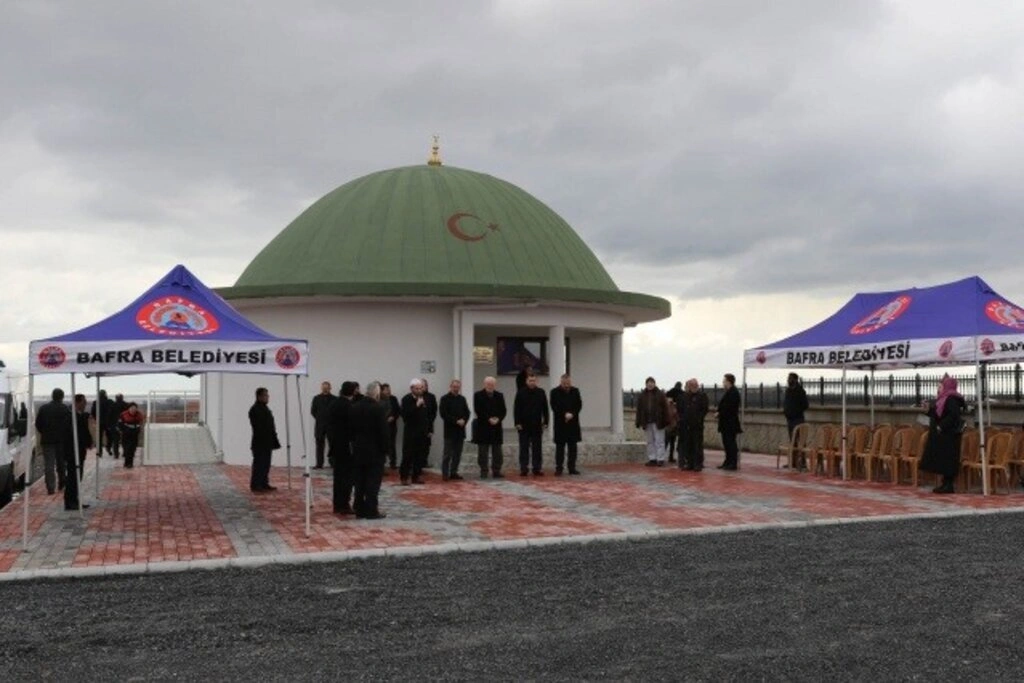 Bafra Yakıntaş Mezarlığı Mescidi dualarla açıldı - Resim 6