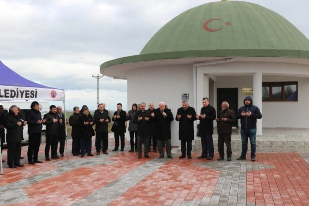 Bafra Yakıntaş Mezarlığı Mescidi dualarla açıldı - Resim 7
