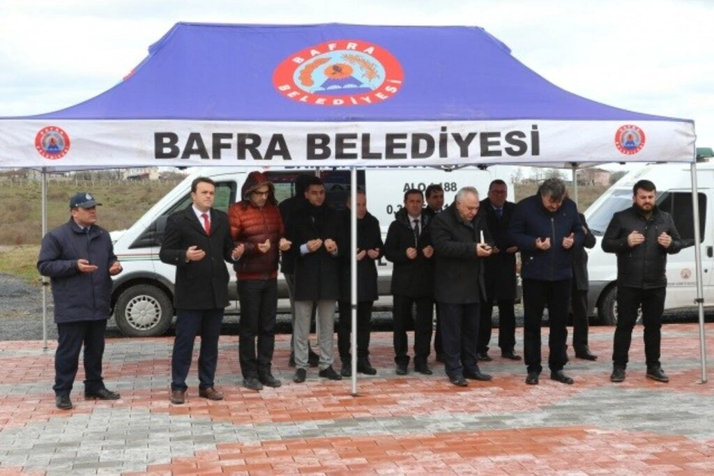 Bafra Yakıntaş Mezarlığı Mescidi dualarla açıldı - Resim 9