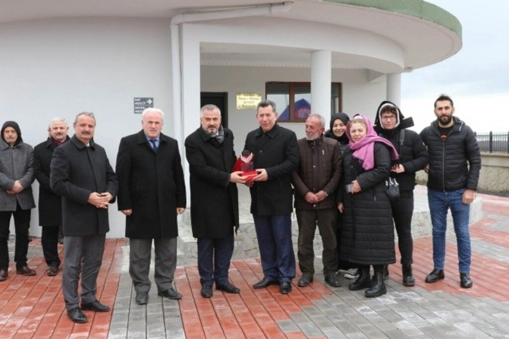 Bafra Yakıntaş Mezarlığı Mescidi dualarla açıldı - Resim 10
