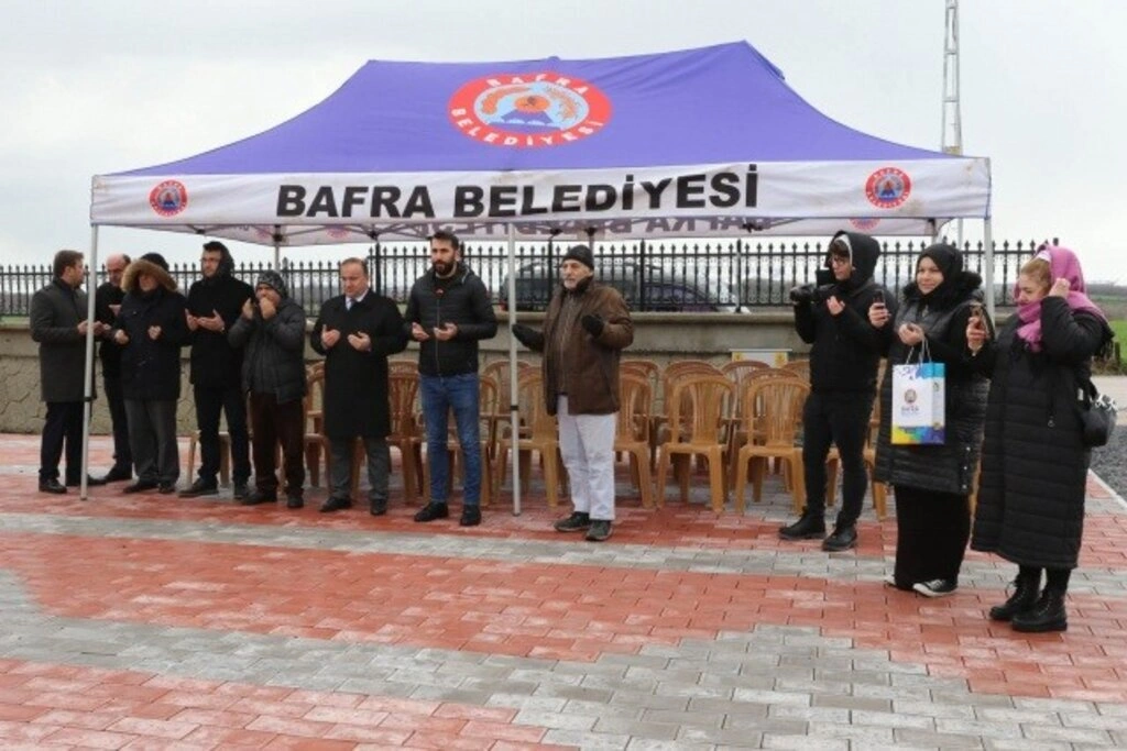 Bafra Yakıntaş Mezarlığı Mescidi dualarla açıldı - Resim 11