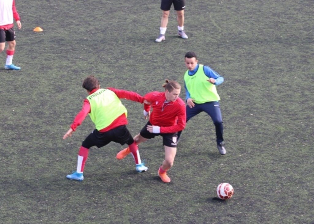 Genk Antrenörleri U19 Antrenmanında - Resim 6