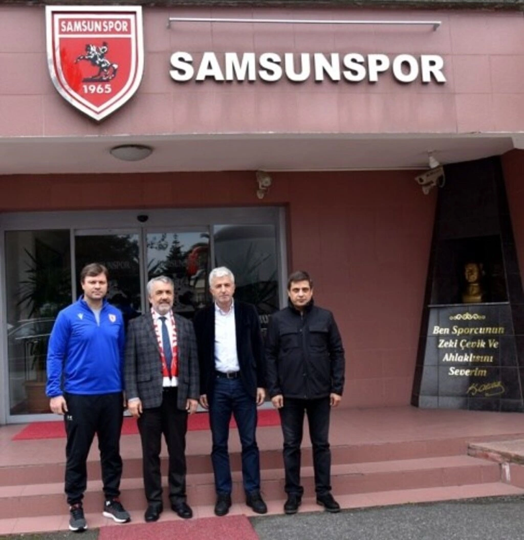 Rektör Bilgiç Samsunspor'u Ziyaret Etti - Resim 2