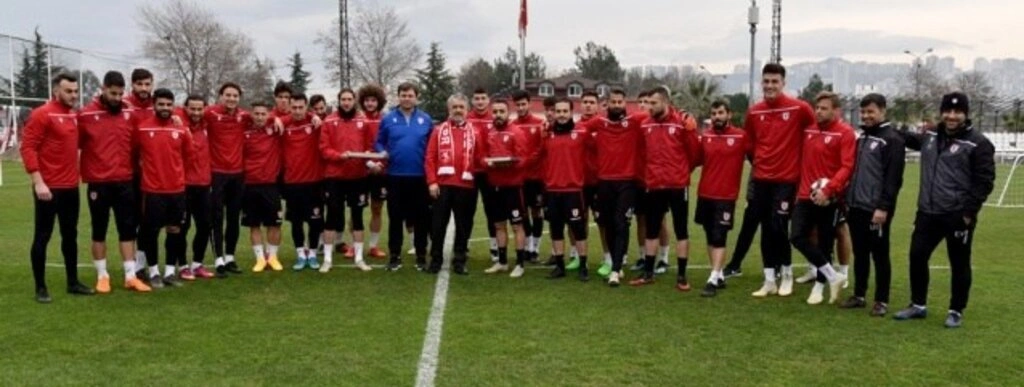 Rektör Bilgiç Samsunspor'u Ziyaret Etti - Resim 6