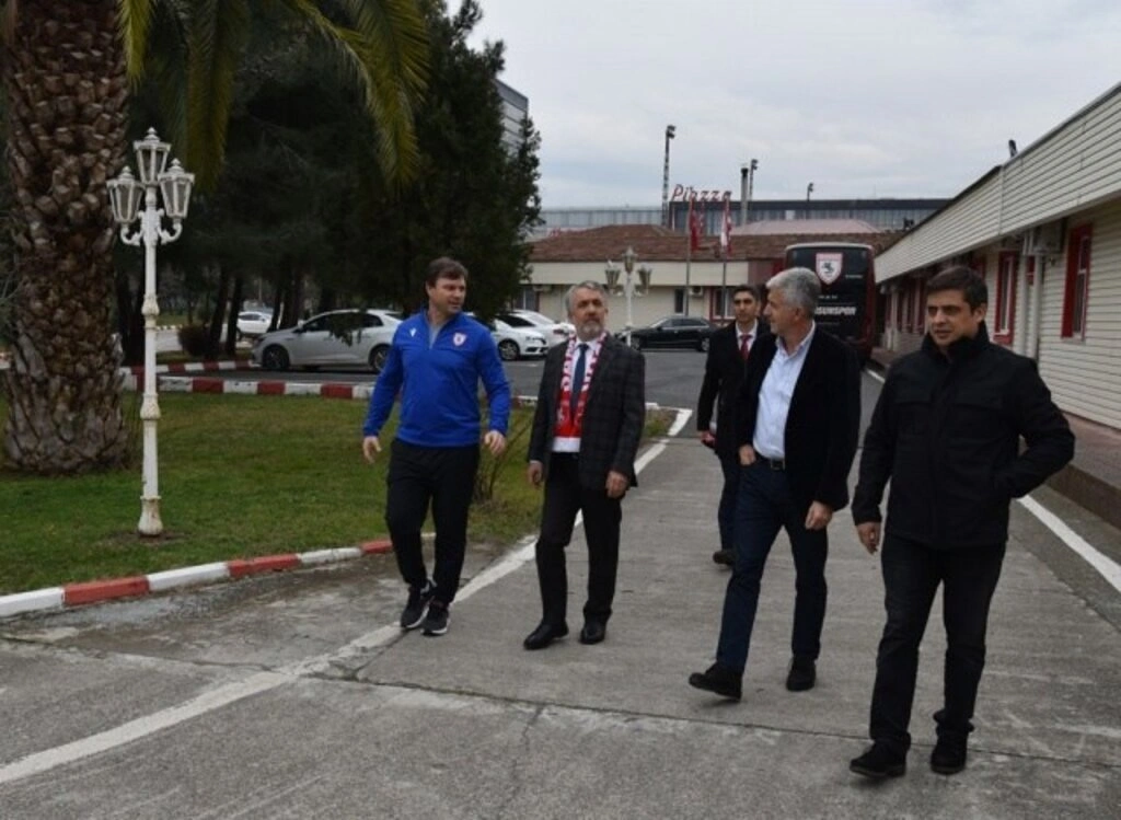 Rektör Bilgiç Samsunspor'u Ziyaret Etti - Resim 7