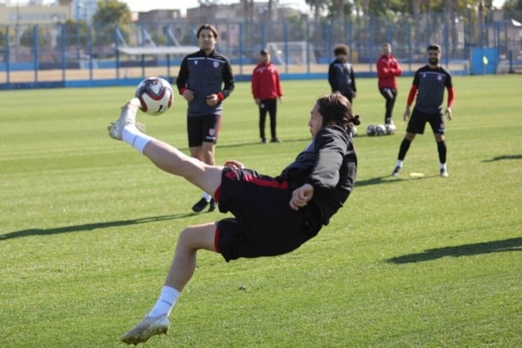 Samsunspor Tarsus İdman Yurdu Maçı Hazırlıklarını Tamamladı - Resim 4