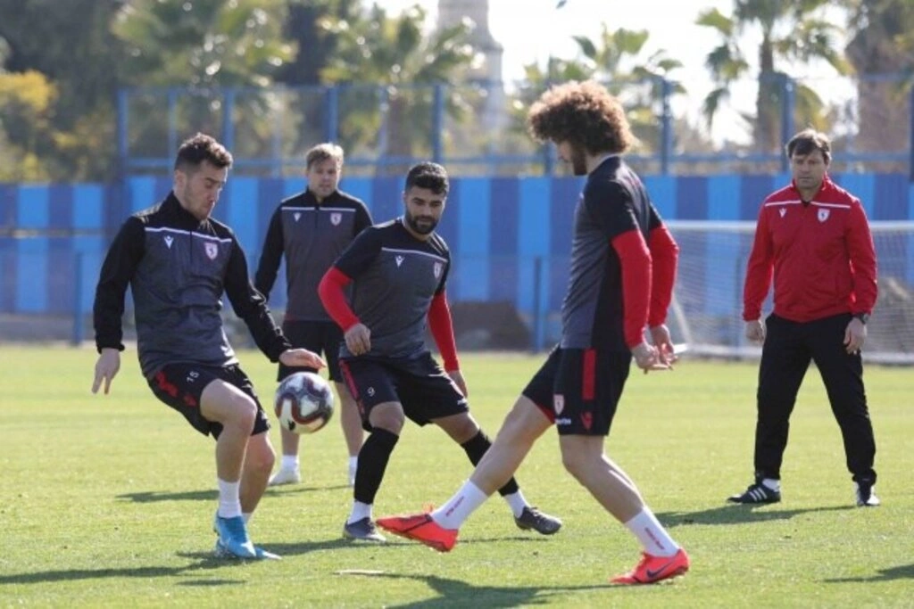 Samsunspor Tarsus İdman Yurdu Maçı Hazırlıklarını Tamamladı - Resim 5