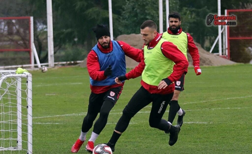 Samsunspor'da Neşeli Antrenman - Resim 6