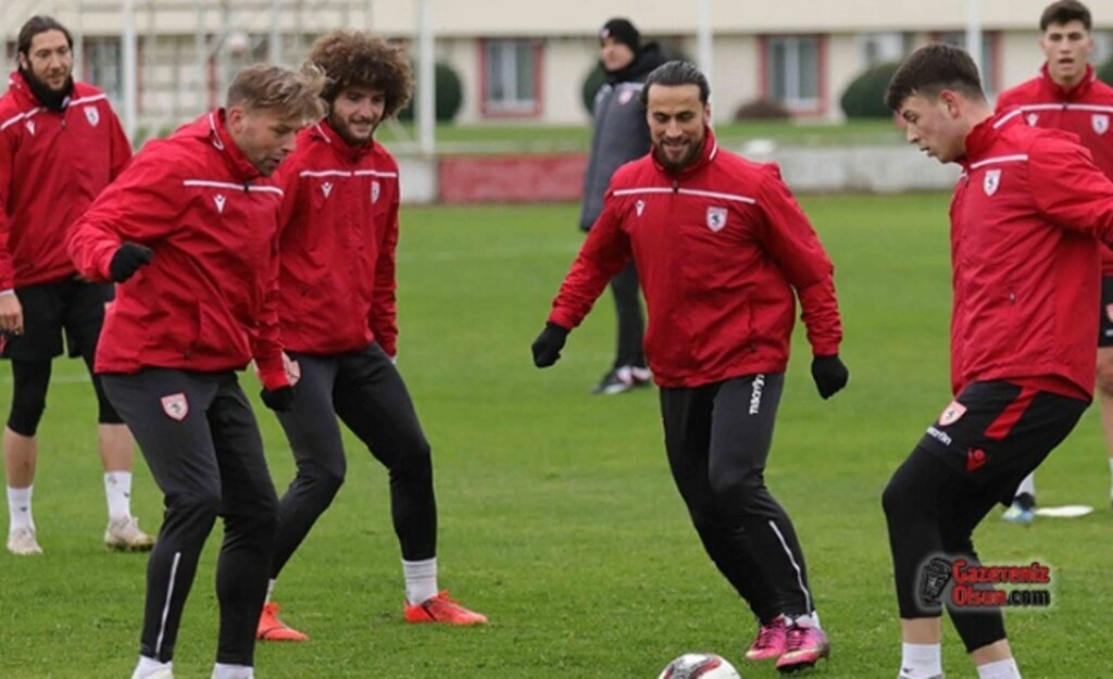 Samsunspor'da Neşeli Antrenman - Resim 5
